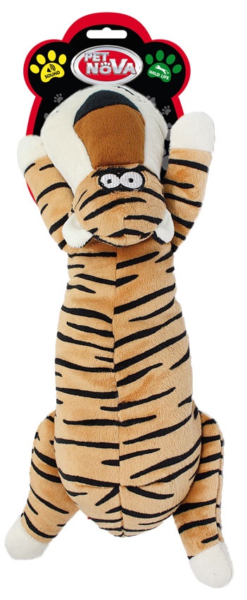PET NOVA tigras žaislas šuniui 36cm